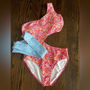 Pink Lily x Krista Horton collab Fun in the Sun bathing suit - large